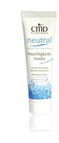 CMD Neutral Feuchtigkeitsmaske mit Salz vom Toten Meer, 50ml