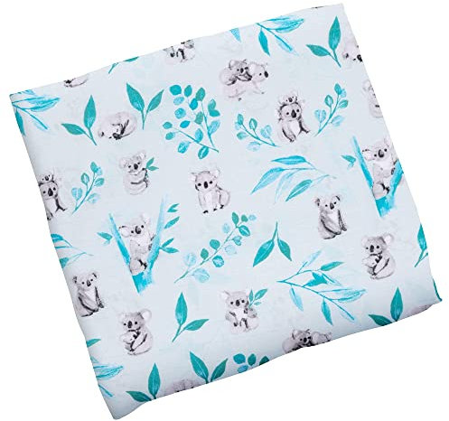 Stephen Joseph, Musselin Swaddle Decke für Baby Mädchen und Jungen, Neugeborenen Empfangsdecke zum Pucken, 100% Baumwolle Baby Swaddle Wrap, Empfangen Swaddle Wrap, 47 x 47 Zoll