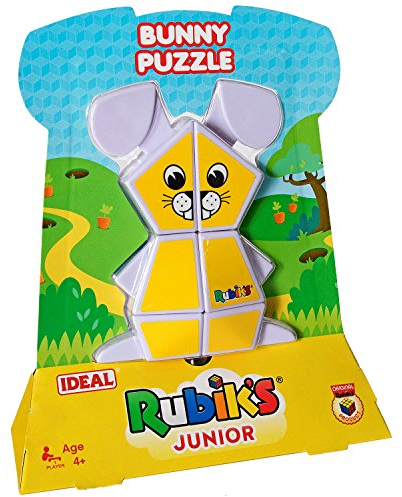 Rubik's Junior Bunny, Original Kid’s Twisty Animal Puzzle, Easy Grip Toy