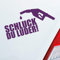 Hellweg Druckerei Schluck du Luder! Tanken Sprit JDM Auto Aufkleber Sticker Heckscheibenaufkleber