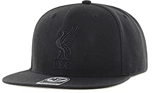 '47 Brand Snapback EPL Liverpool FC No Shot Captain EPL-NSHOT04WBP-BKB Schwarz, Size:OneSize