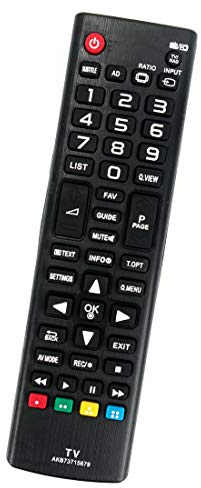 ALLIMITY AKB73715679 Reemplazo de Mando a Distancia para LG Plasma TV 60LB561V 60LB561 55LB561 50PB560U.AEU 50LN5400 50LB561V 47LN5400 47LB5610 42LN5406 42LB561V 42LB5500 32LB561B 32LB550B