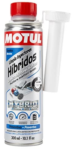 Motul - Manutenzione dell'Iniezione di Carburante per Auto Ibride HEV e PHEV - Additivo Multifunzionale per Cura e Manutenzioni - Stabilizzatore del Carburante - e-Fuel System Care - 300 ml