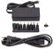 Bewinner 65W Adaptateur Secteur Universel AC 6V 9V 12V 15V 16.5V 18.5V 20V, Transformateur d'alimentation à Découpage avec 8 Connecteurs DC pour Électroniques Ménagers 3-12V,