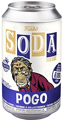 Funko Vinyl SODA: Umbrella Academy - Pogo - Chance of Rare Chase | Offizielles Superheroes Merch - Vinyl Sammelfigur als Regal Deko - Geschenkidee zum Geburtstag für Fans und Sammler