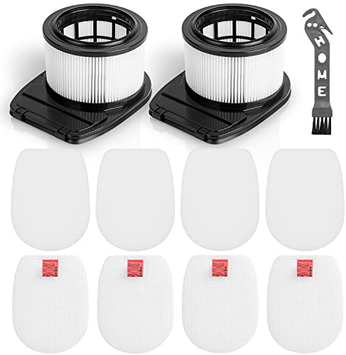 IZ300UKT Filters Set für Shark IZ300EU, IZ300EUT, IZ320 IZ320EU, IZ320EU Cordless Vacuum Cleaner Anti Hair Wrap Akku-Staubsauger (IZ300 (2+4))