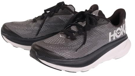 HOKA ONE ONE 1131170-BWHT Y Clifton 9 Youth Sneaker Male Black/White UK 4