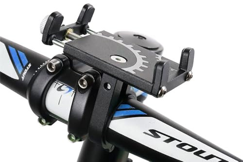 Support universel pour téléphone portable, guidon de vélo, moto, trottinette électrique, support rotatif 360°, portable, fixation et détache, installation rapide, imperméable, résistant en aluminium
