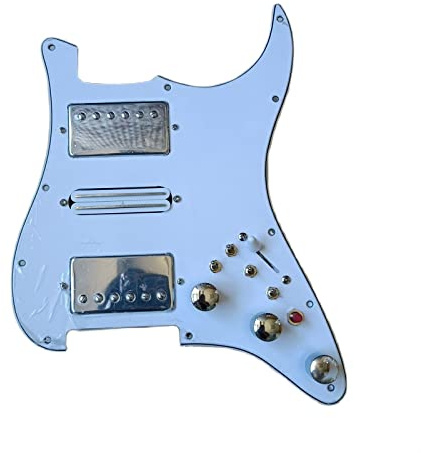 Prewired Schlagbrett Upgrade Loaded Pickguard Pickups Set Multifunktions-Konverter Alnico 5 Pickups