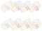 8 Rolls Clear Sticky Tape 18mm x33m, Sellotape Dispenser Tape Refills - Sellotape Roll Transparent Tape Daily Stationary Use Cellotape at Home School and Office