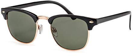 FILTRAL Retro Sonnenbrille/Unisex Sonnenbrille im Browline Style für Damen & Herren/100% UV-Schutz F3046941
