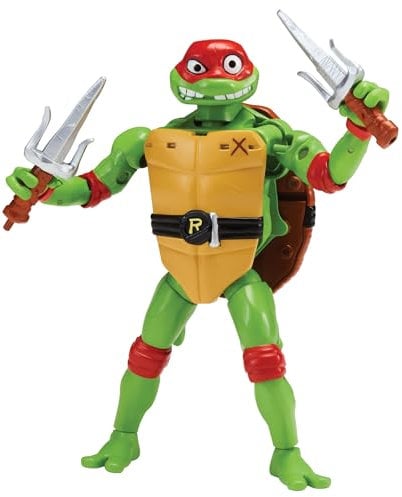 Tales of Teenage Mutant Ninja Turtles: Pet to Ninja Figure - Raphael. Ideal present for TMNT fans everywhere.