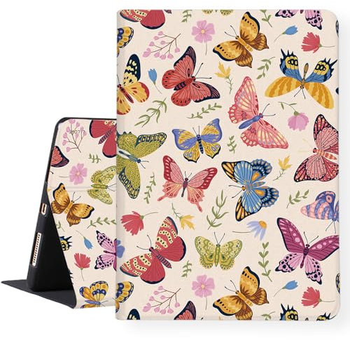 LI-LOVE Étui pour iPad 10e génération 2022 iPad 10 Gen 10,9 Fin et léger avec Support de Protection en TPU Souple - Angles réglables - Fonction Veille Automatique - Étui en Cuir Intelligent