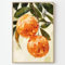 Orangefarbenes Disco-Poster, Disco-Kugel-Kunstdruck, trendige Wandkunst, flippiges Discokugel-Poster, Zitrusfrüchte, Leinwandbild, ästhetisches orangefarbenes Gemälde, Disco-Kunstwerk für Wände, 40,6