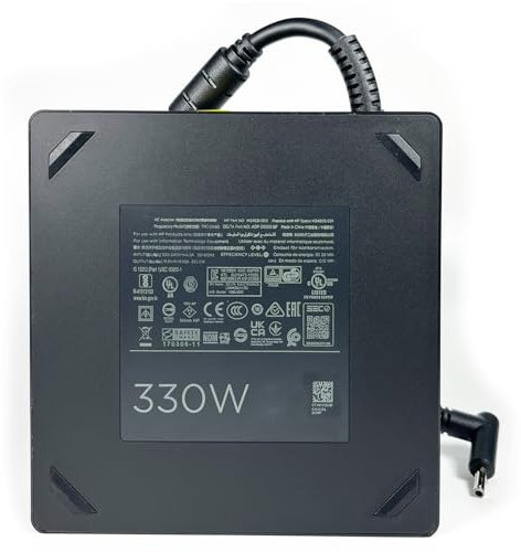Caricabatterie 330W 19.5V 16.92A ADP-330BB BF TPN-DA60 compatibile per HP OMEN 17-cm i9 OMEN 17 17-ck1000 17-ck2000 17 O HP M34603-001 M34531-003 Laptop Adapter AC