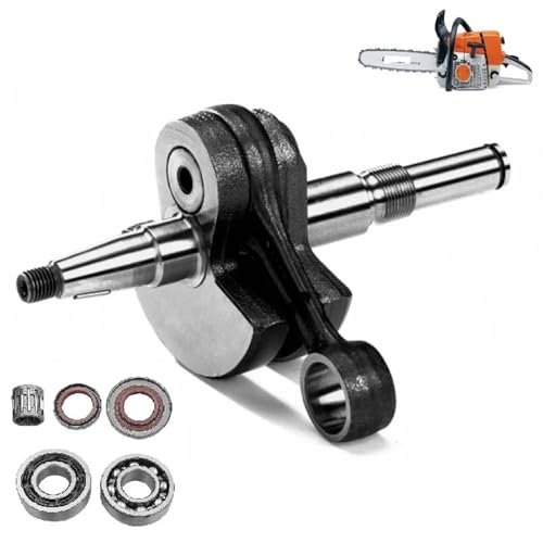 LALAL Crankshaft Crank Shaft Bearing Oil Seals Kit Fit for Stihl MS341 MS361 MS 341 361 Chainsaw Spare Parts #1135 030 0400(Combo Kit)