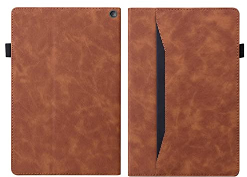 Tablet-Reise Compatible with Kindle Fire HD 10 Tablet Case & Feuer HD 10 Plus Case11th-Generation, 2021 Release Bracket-Art Tablette Pc. Fall-Tablette-Kasten-justierbare Befestigungsband-Karten-Slot-
