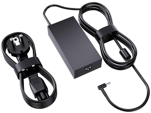 120W 6.15A Ladegerät für HP USB-C Dock G5 5TW10UT 5TW10AA | HP Typ-C/A Universal Dock G2 5TW13AA Envy 15 17 Series Omen 15-5000 5100 5200 710415-001 L41856-001 Netzteil Ladegerät