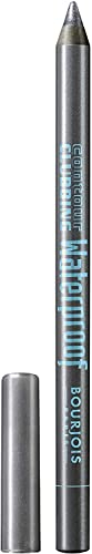 BOURJOIS - Crayon Yeux Contour Clubbing Waterproof 42 Gris Tecktonik - Couleur Lumineuse & Intense - Tenue Jusqu'à 8h - Enrichi À L'Huile De Jojoba Et De Coton - Testé Ophthalmologiquement