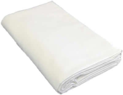 DynaSun Fotostudio Stoff Hintergrund Pro W601 3x6 mt Weiss Stoffhintergrund Dicke Baumwolle 140g/sqm