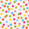 20 Servietten Bunte Partypunkte/gepunktet/Muster/zeitlos 33x33cm