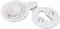 Bulk Hardware BH01810 Victorien Ecusson de trou de serrure couvert Chrome