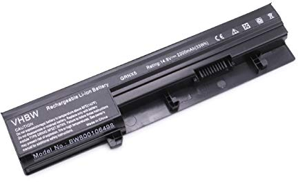 vhbw 1x batteria compatibile con Dell Vostro V3300, 3300N, 3350, 3300, V3350 notebook (2200mAh, 14,8V, Li-Ion)