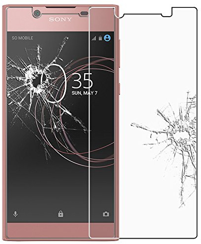ebestStar - Verre trempé Compatible avec Sony Xperia L1, L1 Dual Film Protection Ecran Vitre Protecteur Anti Casse, Anti-Rayure, Pose sans Bulles [Appareil: 151 x 74 x 8.7mm, 5.5'']