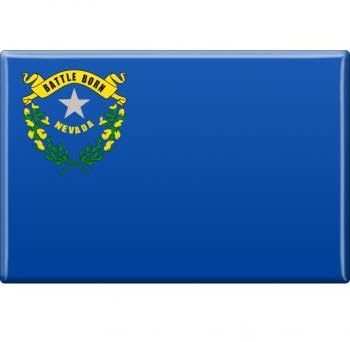 Magnet - US-Bundesstaat Nevada - Gr. ca. 8 x 5,5 cm - 37128/1 - Magnet Küchenmagnet
