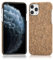 NALIA Kork Hülle kompatibel mit iPhone 11 Pro Max, Natur-Holz Hardcase Design Cover Muster Schutzhülle, Holzhülle Handy-Tasche Cork Phone Case Backcover Handyhülle Bumper, Motiv:Grey Cork