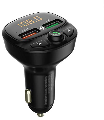TELLUR Bluetooth Car FM Transmitter FMT-B7, Black