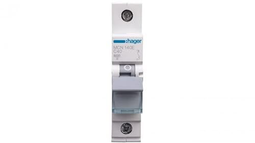 Leitungsschutzschalter 1P C 40A 6kA AC MCN140E Hager Polo 3250614313707