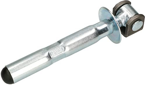 KOTARBAU® Cerniera per cancello regolabile con ancoraggio + rosetta, ideale per carichi pesanti, tassello chimico, zincato, M16, Ø 21 mm