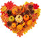 FDDU Herbstdekorationen Halloween, 128 Stück Herbst Deko Set, Thanksgiving Dekoration Set, Kürbis Herbst Deko, Herbst Thanksgiving Dekorationen für Deko Halloween Thanksgiving Herbstdekorationen