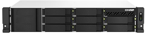 Qnap TS-864eU-8G | 8-Bay, Intel Celeron Quad-Core, 1x PCIe Gen3, 2.5 Gigabit, 2U Rackmount NAS