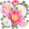 Lincia Riesige Papierwandblumen und künstliche Eukalyptusblätter, 61 cm/30,5 cm, 3D rosa große Papierblumen für Teeparty, Babyparty, Geburtstagsparty, Kinderzimmer, Hochzeitsdekoration, 40 Stück