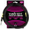 Ernie Ball Headphone Extension Cable, 1/4 to 3.5mm 10ft - Black