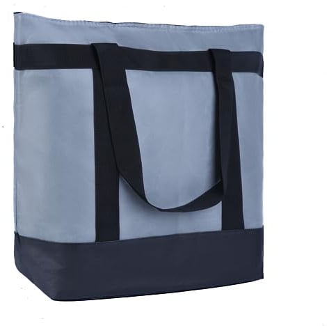 musbus Premium Kühltasche groß faltbar – Einkaufstasche isoliert und stabil mit starker Isolierung für warm und kalt – Ideal als Einkaufstasche, Isoliertasche, Picknicktasche (rot, XL - 30 Liter)…