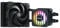 ENERMAX LIQMAXFLO SR 120mm CPU AIO Liquid Cooler (LGA 1700, 1200, AM5, AM4)- Xtreme Dual Chamber PWM Pump- ARGB VRM Waterblock Fan - 300W+ TDP (1x 120 PWM Silent Flow Fan); ELC-LMF120-SF, negro