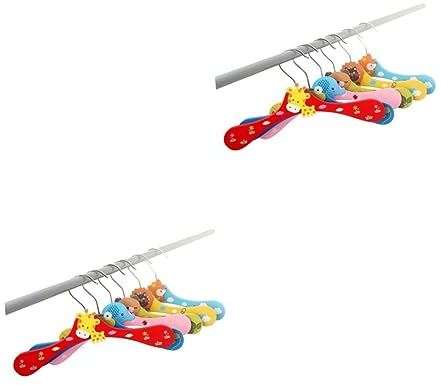 PRETYZOOM 10 STK Kleiderbügel Für Kleinkinder Kinderzimmer Hängen Kleiderbügel Für Kinderzimmer Kinder Kleiderbügel Kleiderständer Aus Holz Kinderzimmer Garderobe Anschließen Baby Kleidung