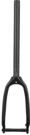 Topyond Forcella Anteriore per Bici Forcella Anteriore Rigida da 16 Pollici 305 con Tubo Dritto per Mountain Bike Bici Pieghevole 3K Lucida 28,6 Mm/1,1 Pollici