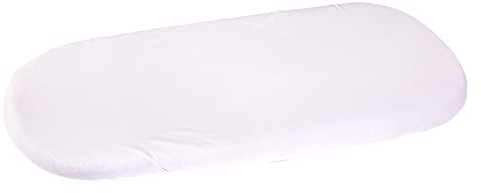 Little Angel Baby Spannbettlaken Spannbetttuch für Kinderwagen Stubenwagen Stretch Jersey Bambus 75x 40 cm Weiß…