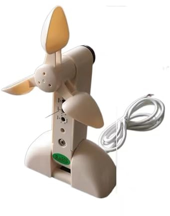 Gartenfensteröffner mit Solarsensor und Fernbedienung, Weiß