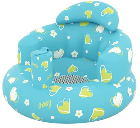 Aufblasbarer Babysitz, aufblasbarer Kinderstuhl, aufblasbarer Sitz | Sit Me Up Stuhl, Babystützsitz, Sommer, Kleinkindstuhl zum Sitzen, Babypartystuhl, Bodensitz für Babys ab 3 Monaten