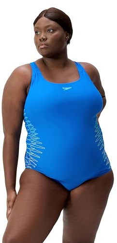 Speedo Women's Plus Size Endurance+ Medalist Chlorine Resistance Swimsuit