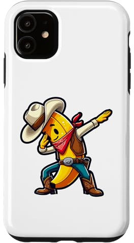 Hülle für iPhone 11 Dabbing Banana Cowboy Banana Lovers