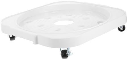 MAGICLULU Gas Tank Tray Mit Bremsrollen Propanflaschen-ständer Pp Platte Sicherer Fester Halter Für Propan-Zylinder Und Pflanzkübel Außen Stabiler Pflanzenroller Mit Bremse Für Innen Und Auß