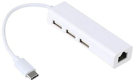 DIYEAH Adaptateur USB Blanc pour Prise en Charge De Type Note