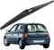 Clynex Limpiaparabrisas Trasero de 12 Pulgadas, for Renault, Clio 2 II MK2 Campus 1998-2012, Accesorios for Coche Escobilla limpiaparabrisas Trasera de Coche