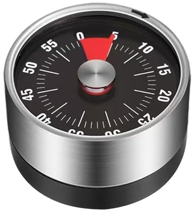 Minuterie de Cuisine - Minuteur avec Alarme pour Cuisine,72 DB Sonore Portatif Aimanté Compte À Rebours Intelligent pour Bureau Réfrigérateur Four Cuisinière Pâtisserie